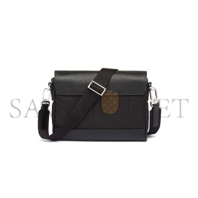 PRADA RE-NYLON AND SAFFIANO SHOULDER BAG 2VD053 (21*15.5*4cm) 